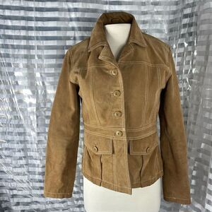Wilson’s Leather Maxima Tan Suede Jacket
